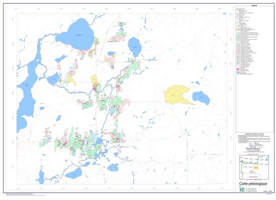 Voir le carte Carte pédologique - 32C04202 (Format JPG)