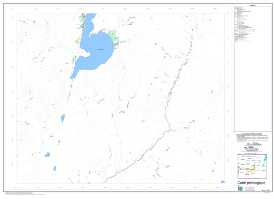 Voir le carte Carte pédologique - 32C05102 (Format JPG)