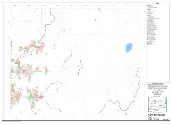Voir le carte Carte pédologique - 32C11201 (Format JPG)