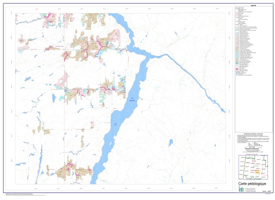 Voir le carte Carte pédologique - 32D02101 (Format JPG)