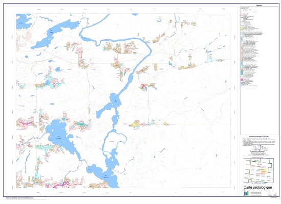 Voir le carte Carte pédologique - 32D02201 (Format JPG)