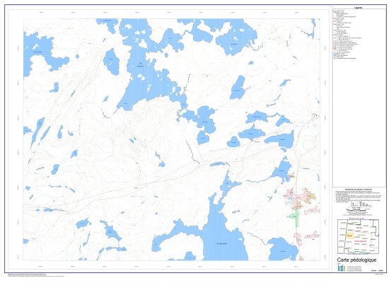 Voir le carte Carte pédologique - 32D03201 (Format JPG)