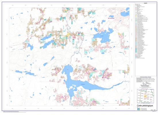 Voir le carte Carte pédologique - 32D03202 (Format JPG)