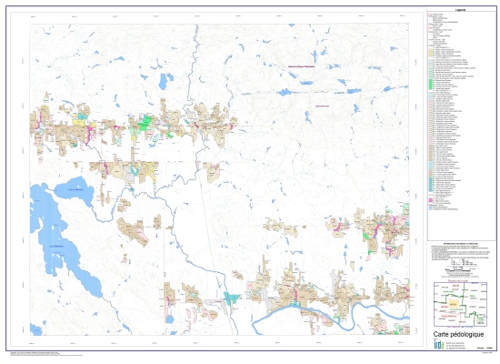 Voir le carte Carte pédologique - 32D07201 (Format JPG)