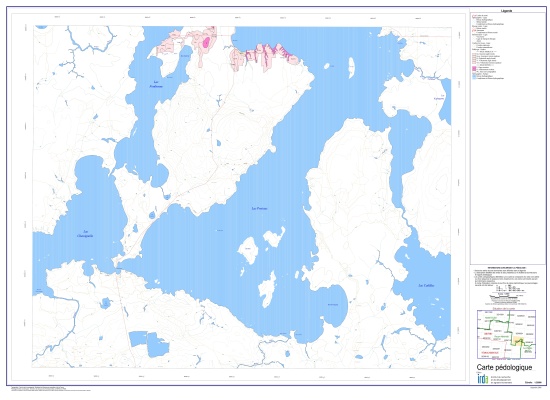 Voir le carte Carte pédologique - 32D08101 (Format JPG)