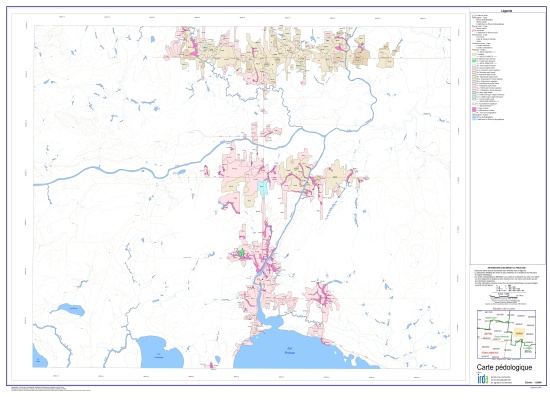 Voir le carte Carte pédologique - 32D08201 (Format JPG)