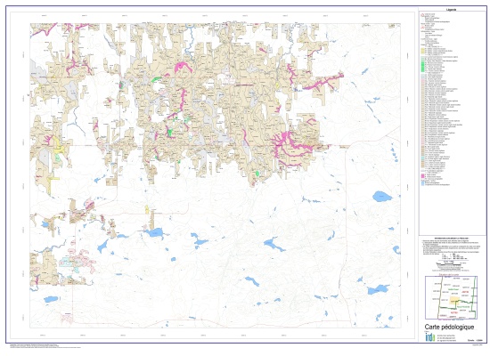 Voir le carte Carte pédologique - 32D11102 (Format JPG)