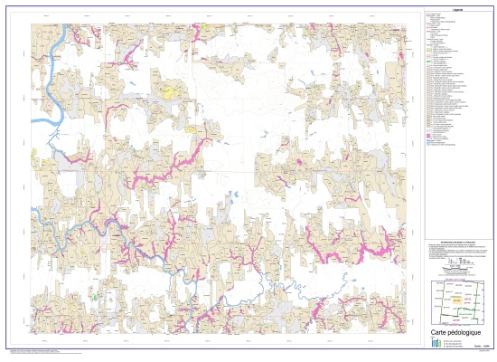 Voir le carte Carte pédologique - 32D11202 (Format JPG)