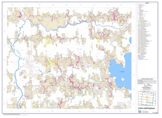 Voir le carte Carte pédologique - 32D14102 (Format JPG)