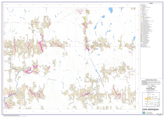 Voir le carte Carte pédologique - 32D14201 (Format JPG)