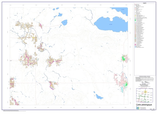 Voir le carte Carte pédologique - 32D15102 (Format JPG)