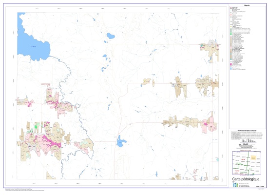 Voir le carte Carte pédologique - 32D16101 (Format JPG)