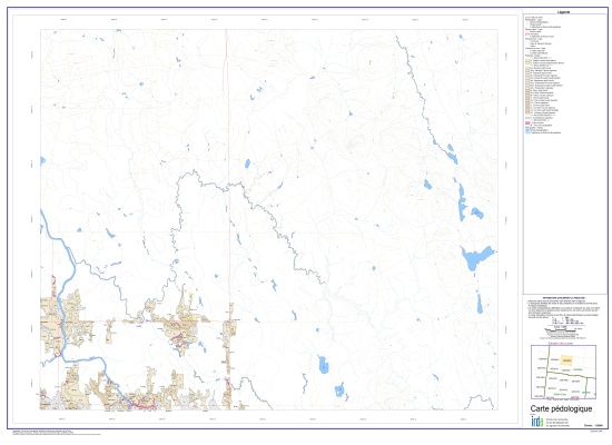 Voir le carte Carte pédologique - 32E03202 (Format JPG)