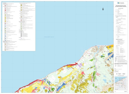 Voir le carte Pédologie des sols en culture - feuillet 1 (Format JPG)