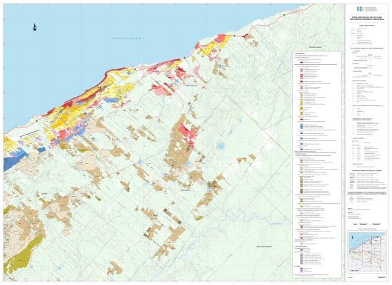 Voir le carte Pédologie des sols en culture - feuillet 2 (Format JPG)