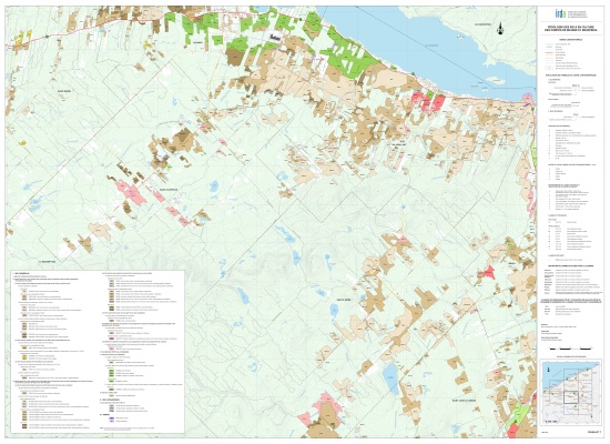 Voir le carte Pédologie des sols en culture - feuillet 7 (Format JPG)