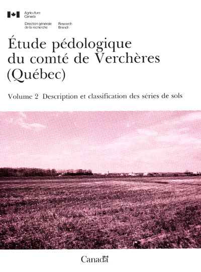 Voir le Étude pédologique du comté de Verchères, 1990 (Format PDF)