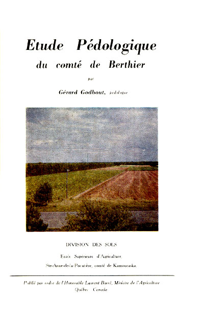 Voir le Étude pédologique du comté de Berthier (Format PDF)