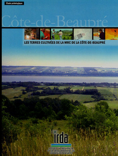 Voir le Les terres cultivées de la MRC de la Côte-de-Beaupré (Format PDF)